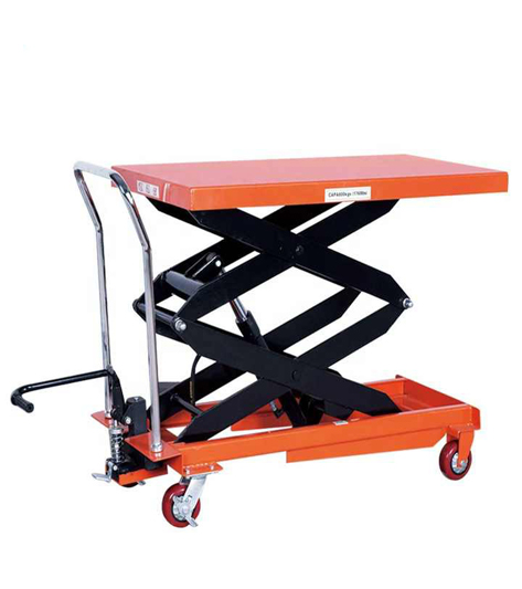 What are the Application Scenarios for a Manual Hydraulic Scissor Lift Platform?